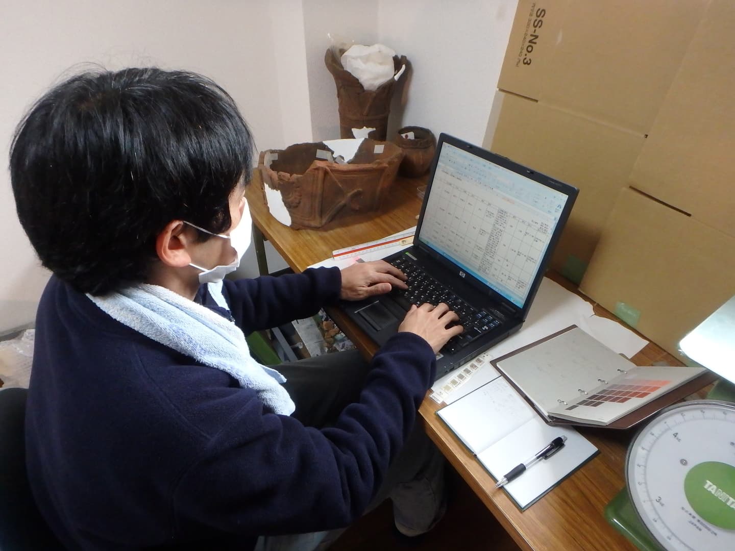 報告書作成作業